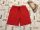 George 8-9 év 128 -134 -cm piros puha pamut fiú rövidnadrág - újszerű,hibátlan