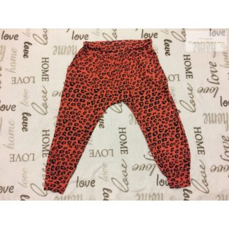   Store 21 8-9 év 128-134 cm ocelot mintás vékony pamut lány térdnadrág-újszerű,hibátlan