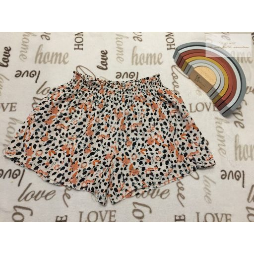 Next 11 év 146 cm virágmintás vékony pamut lány rövidnadrág - újszerű,hibátlan