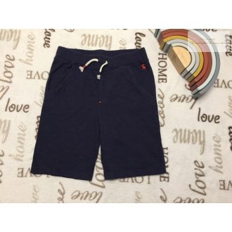   Joules 9-10 év 134-140 cm sötétkék vékonyabb pamut fiú rövidnadrág-újszerű,hibátlan