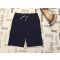 Joules 9-10 év 134-140 cm sötétkék vékonyabb pamut fiú rövidnadrág-újszerű,hibátlan