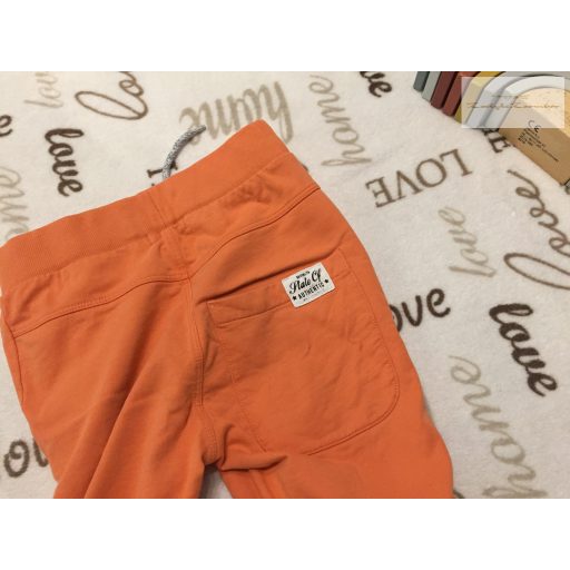 Name it 8 év 128 cm narancssárga pamut fiú rövidnadrág - újszerű,hibátlan
