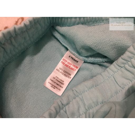 MAtalan 6 év 116 cm  kék fodros pamut lány rövidnadrág -  újszerű.hibátlan