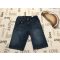 Denim 5-6 év 110-116 cm puha pamutos farmer fiú rövidnadrág  - újszerű,hibátlan