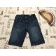 Denim 5-6 év 110-116 cm puha pamutos farmer fiú rövidnadrág  - újszerű,hibátlan