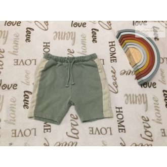   Next 3-4 év 104 cm khaki - bézs puha  pamut fiú rövidnadrág- újszerű,hibátlan
