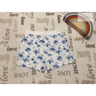 George 8-9 év 128 -134 -cm kék virágmintás vékony pamut lány  rövidnadrág újszerű,hibátlan   George 8-9 év 128 -134 -cm kék virágmintás vékony pamut lány  rövidnadrág újszerű,hibátlan