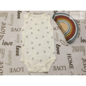   TU 2- 3 év 92 -98 cm fehér, szürke koala mintás pamut body új, szettet bontottam