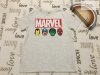 Marvel Comics 9-10  év 134-140 cm superhős mintás pamut fiú felső-újszerű,hibátlan