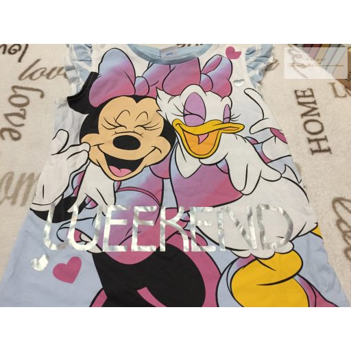 Disney Mickey 5-6 év 110-116 cm Minnie - Daisy mintás vékony pamut lány felső-újszerű, hibátlan
