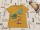 M§S 4-5 év 110 cm  sárga, színes dinó mintás pamut fiú felső --újszerű,hibátlan