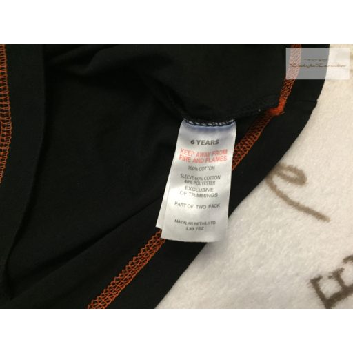 MAtalan 6 év 116 cm  fehér Wifi feliratos pamut fiú felső -  újszerű.hibátlan
