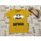 Batman 6-7 év 116-122 cm sárga-fekete simizős Batman mintás pamut fiú felső -újszerű,hibátlan