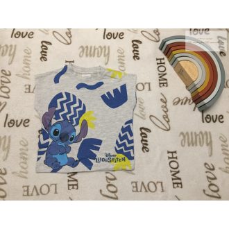 Disney 6-9 hó  68 - 74 cm  szürke, Stich  mintás pamut felső újszerű, hibátlan- Lilo§Stich   Disney 6-9 hó  68 - 74 cm  szürke, Stich  mintás pamut felső újszerű, hibátlan- Lilo§Stich