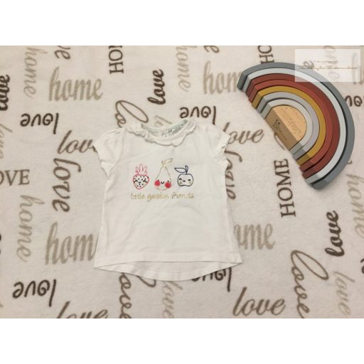 Baby Club up to 3 month 62 cm gyümölcs mintás pamut lány felső-újszerű,hibátlan