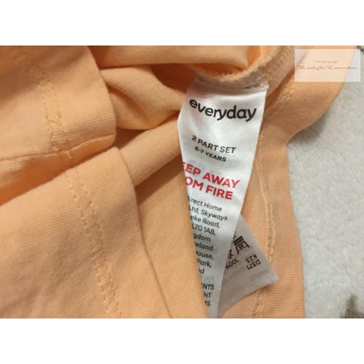 Everyday 6-7 év 116-122 cm színes dinó mintás pamut fiú felső - újszerű, hibátlan