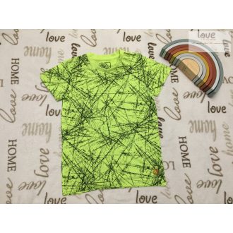   Matalan 9 év 134 cm zöld-fekete pamut fiú felső-újszerű,hibátlan