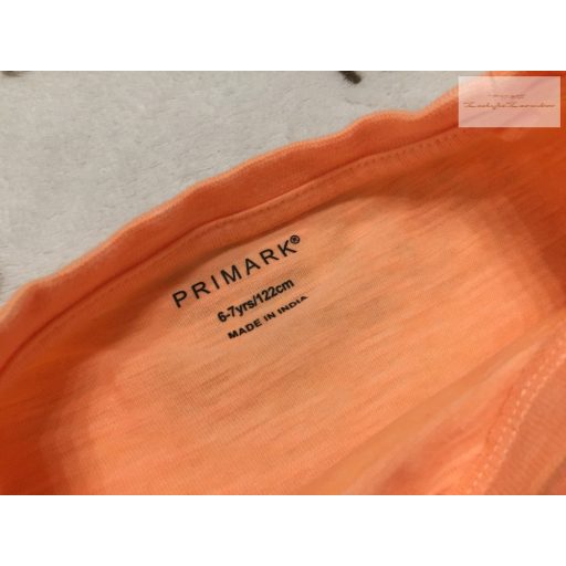 Primark 6-7 év 116-122 cm 3 D Cool Dude feliratos pamut fiú felső .-újszerű,hibátlan