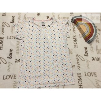   Trespass 11-12 év 146-152 cm színes pöttyös pamut lány felső - újszerű,hibátlan