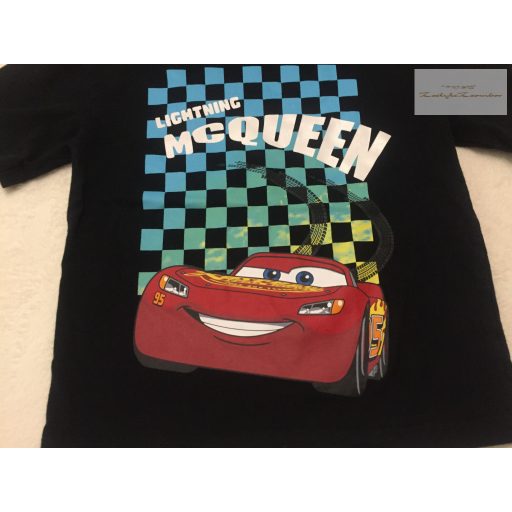 Disney 2-3 év 92-98 cm Villám McQueen mintás pamut fiú felső - újszerű,hibátlan