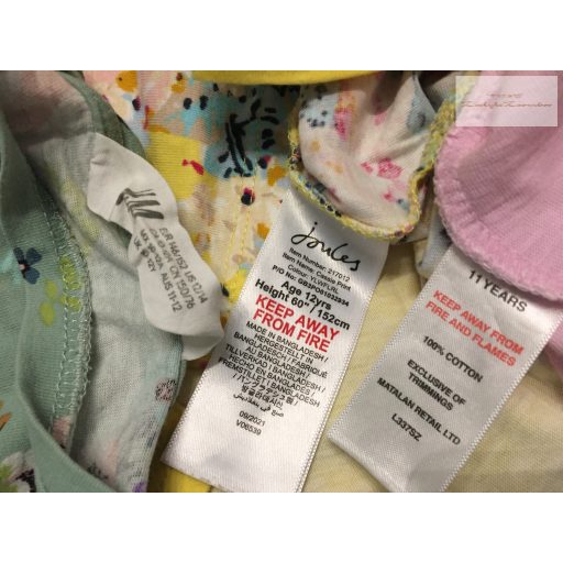 H§M 10-12 év 146-152 cm, Joukes 12 év és Matalan 11 év pamut lány  felső szett 3 db- otthoninak