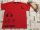 George 9-10 év 135 -140 cm piros, Love Gaming feliratos pamut lány felső újszerű,hibátlan