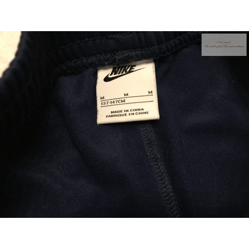 Nike M 137-147 cm sötétkék fiú sport nadrág-új, átnőtt, csak lecímkéztem