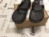 Crocs W5 bth 22 cm barna könnyű nyári lány szandál - újszerű,hibátlan