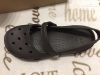 Crocs W5 bth 22 cm barna könnyű nyári lány szandál - újszerű,hibátlan