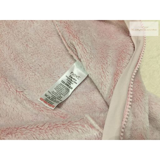 Next 3-6 hó  68 cm rózsaszín, csillag mintás vastagabb plüss   lány rugdalózó-újszerű, hibátlan