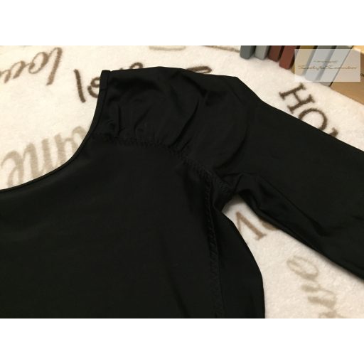 Decathlon 10-12 év 140-152 cm fekete lány tornamez- újszerű,hibátlan